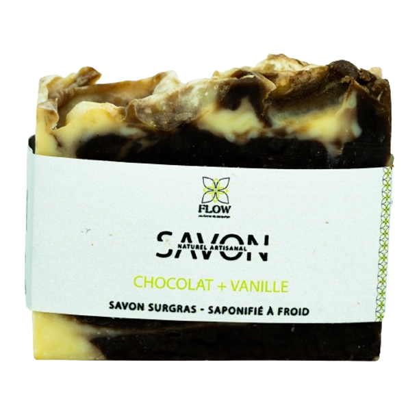 SAVON SURGRAS CHOCOLAT ET VANILLE. LE DÉLICE